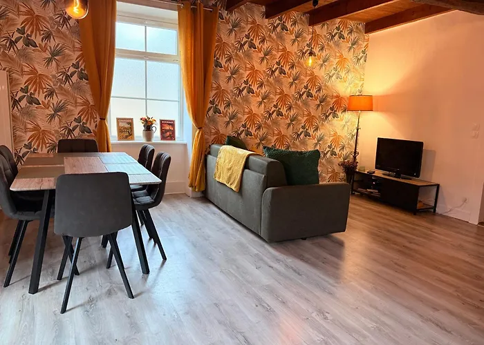 度假居 Charming Renovated Stone In Historic Village Brigueuil